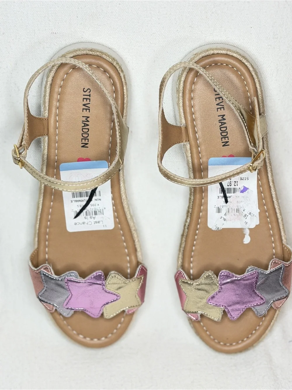 Steve Madden Big Kid Girls JGEMS Platform Sandals